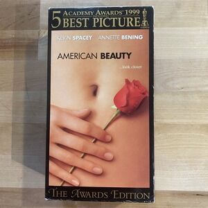 American Beauty (VHS, 1999) Kevin Spacey Annette Bening, Thriller, Crime, 90s